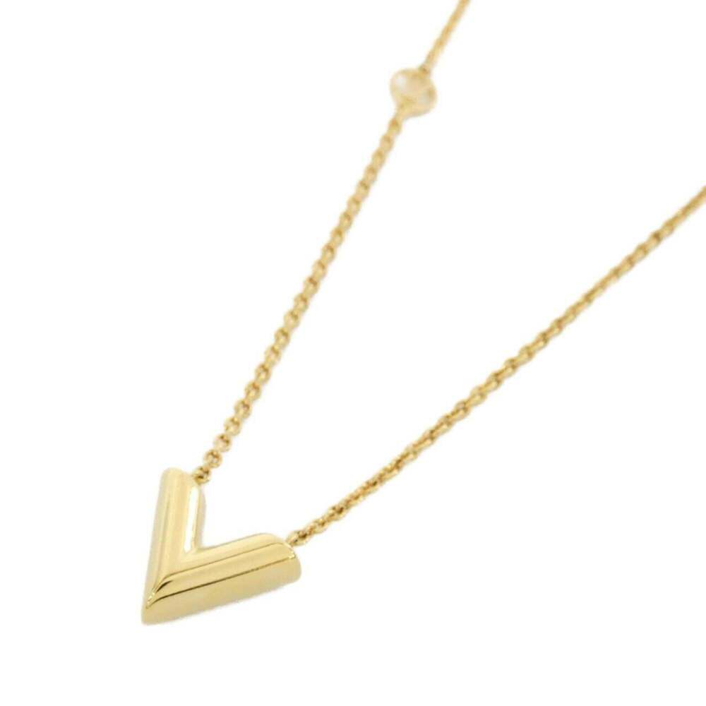 LOUIS VUITTON Gold Necklace - Picture 3 of 5